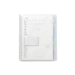 Planwith活页错题本初中生高中生专用加厚小学数学错题整理本笔记本本子可拆卸a4b5艾宾浩斯记忆法活页本替芯