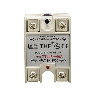 天豪固态继电器GTJ48-40A 电机转换继电器 调光继电器  24-480VA