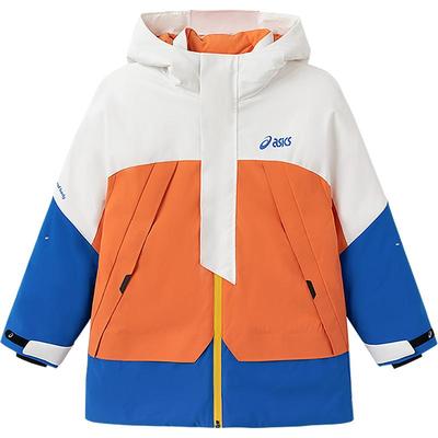 【苏醒亲子同款】ASICS/亚瑟士童装儿童户外三防冲锋长款羽绒服