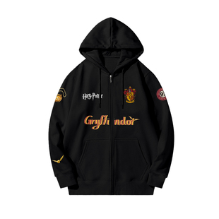 威廉泰尔企鹅联名哈利波特搞怪周边开衫卫衣男女学生带帽连帽外套