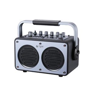 不见不散流浪者S1户外K歌音响麦克风话筒一体机便携式蓝牙小音箱