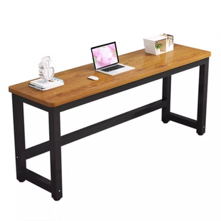 长书桌靠墙窄30长2.4米高90cm100电脑桌沙发夹缝床尾高脚桌子定制