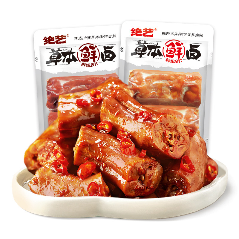 这鸭脖肉是真的多巨好吃
