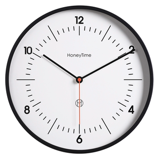 现代简约2026新款挂钟客厅家用静音挂表大气时钟表卧室挂墙高级感