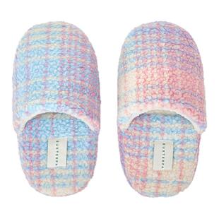 EUXTERPA欧特帕新款秋冬厚底渐变羊羔绒拖大头拖室内家居拖鞋情侣