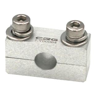 CRG机械手圆管光轴滑移支架圆柱固定夹座8/12/20治具固定配件SMBS