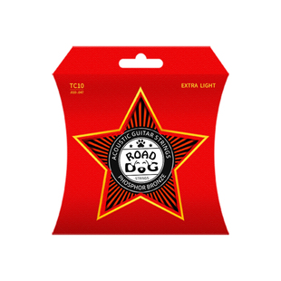 路狗琴弦民谣木吉他琴弦线电吉他全套磷铜镀膜一套6根装吉他琴弦