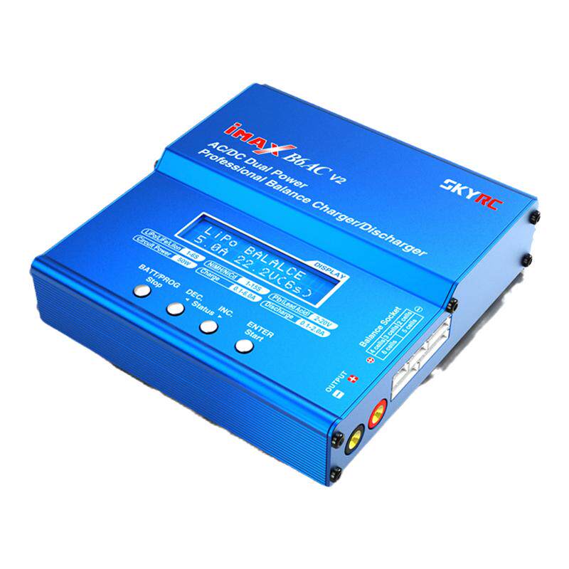 天空正品SKYRC平衡充电器B6AC V2航模车模锂电池叉电器带防伪标签