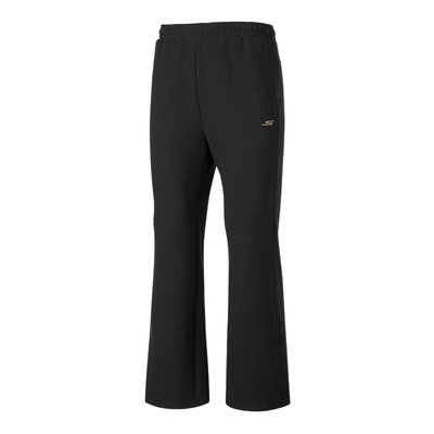 Skechers斯凯奇女裤25秋冬阔腿裤针织休闲运动长裤P425W041/0018