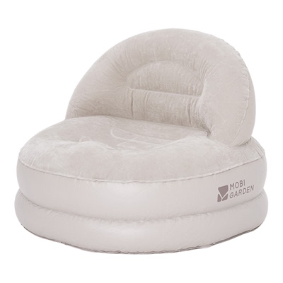 牧高笛山享充气沙发户外露营野餐懒人空气沙发单人便携气垫坐垫