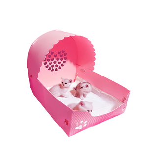 可拆洗猫产房耐抓咬可爱猫窝狗窝泰迪比熊小型犬洋房宠物产床包邮