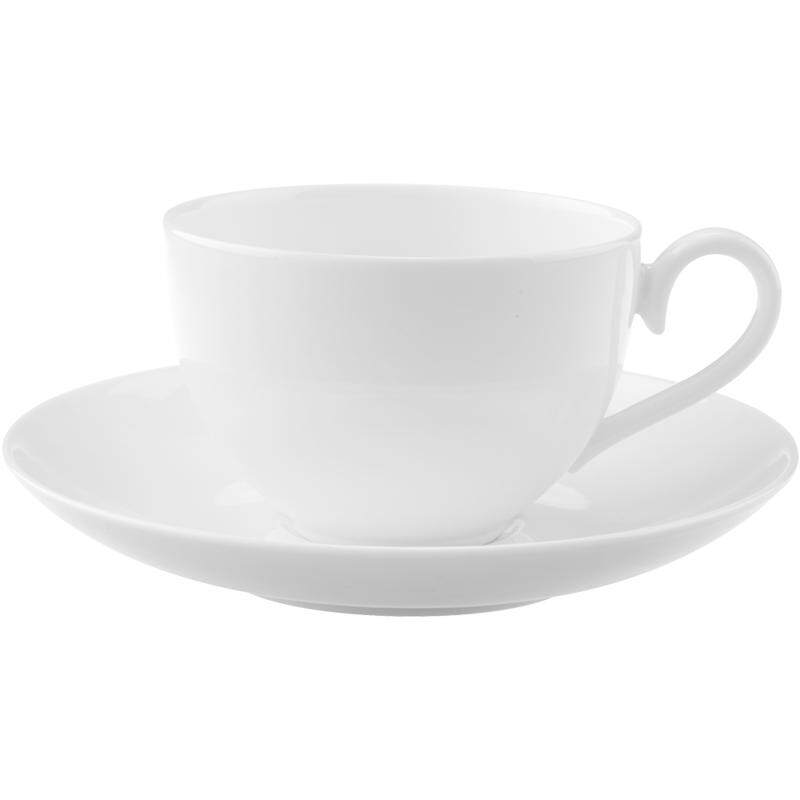 德国唯宝进口简约骨瓷下午茶杯碟