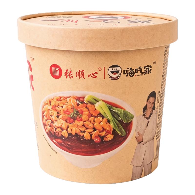 正宗嗨吃家酸辣粉大桶装明星代言免煮方便粉丝夜宵解馋零食批发