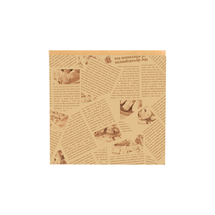 防油手抓饼纸袋食品级专用肉夹馍煎饼果子早餐打包袋三明治包装纸