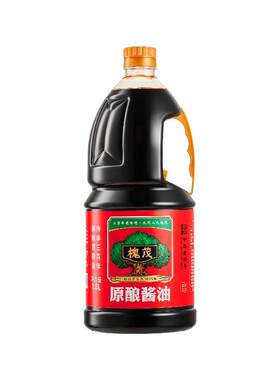 槐茂1.3L酱油0添加大桶特级头道酿造酱油炒菜红烧凉拌点蘸家用