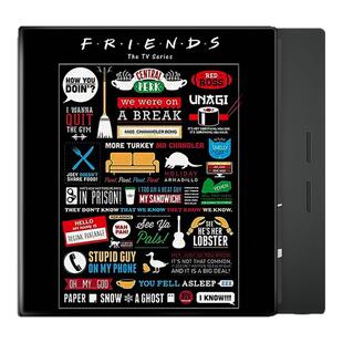 适用文石leaf5老友记leaf3周边poke6s小白马5s阅读器tab8c磁吸Note电子书保护套动漫BOOX卡通Page电纸书x5s壳