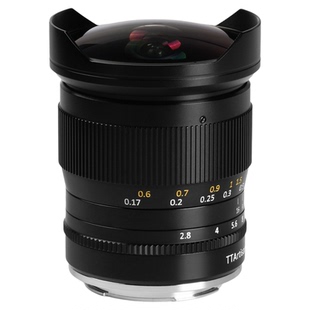 铭匠11mm F2.8银色全画幅广角鱼眼镜头适用索尼E尼康Z/F佳能RF/EF