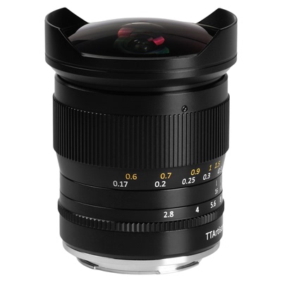 铭匠11mm F2.8银色全画幅广角鱼眼镜头适用索尼E尼康Z/F佳能RF/EF