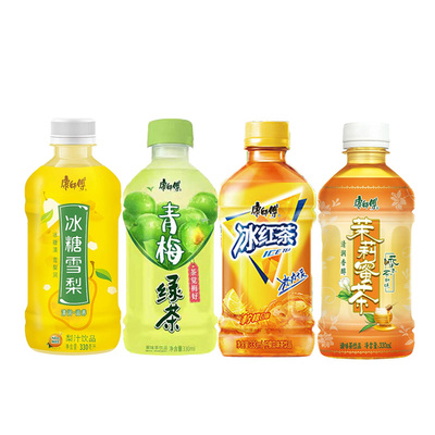 康师傅冰红茶330ML*2瓶解暑清爽饮料批发网红夏日热卖爆款饮品