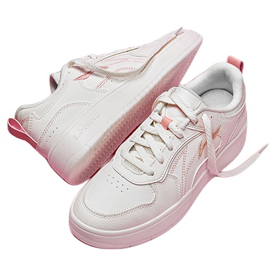 李宁板鞋女子2025春秋季款休闲鞋