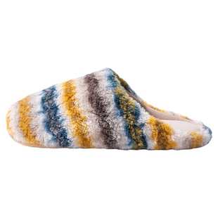 2025秋冬季新款棉拖鞋男加绒保暖室内居家防滑防臭静音情侣拖鞋女