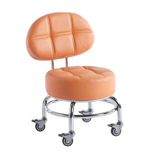 万向轮滑轮矮凳家用换鞋小凳子带娃神器板凳移动靠背凳儿童小椅子