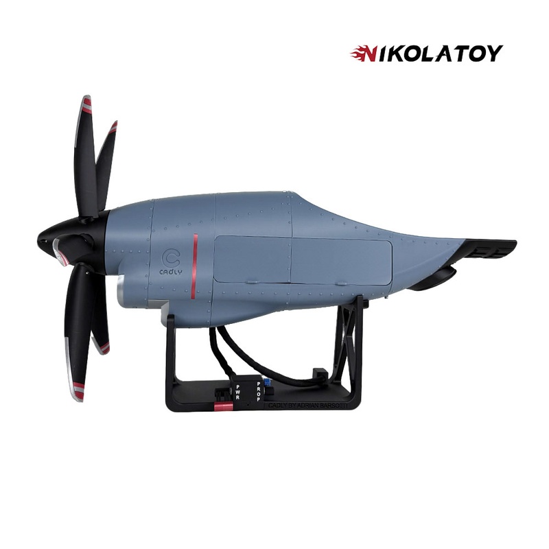 ?C130飞机涡轮螺旋桨发动机模型  拼装版