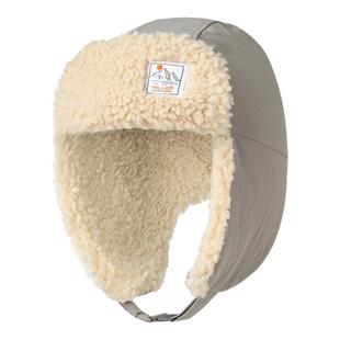 伯希和户外儿童雷锋帽女童登山防泼水羊羔绒加大护耳滑雪保暖帽