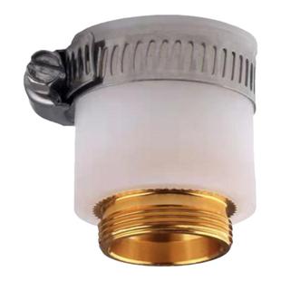 意开史蒂夫净水器切换阀的22mm螺纹牙白色胶头接头箍