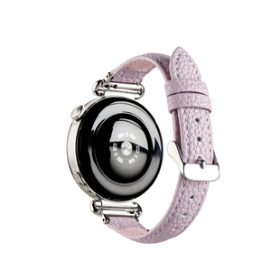 适用华为watch gt6手表带女款真皮watchgt5智能运动手表链watch4新款高端精致女表3pro女士腕表带2高级感专用