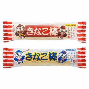 日本直邮Yaokin迷你棒状黄豆粉饴糖黑蜂蜜味黄豆棒便携休闲小零食