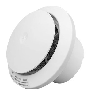 新风出风口装饰盖圆形可调百叶中央空调排气口风罩通风管罩过滤网