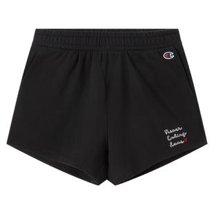 Champion冠军短卫裤刺绣小C logo趣味图案休闲时尚裤子户外运动
