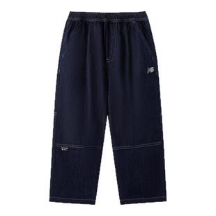 New Balance nb童装儿童男女春秋潮流微宽松牛仔长裤ND7TF32093