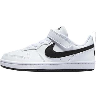 滔搏NIKE耐克小童鞋COURT BOROUGH魔术贴休闲鞋板鞋DV5457-104