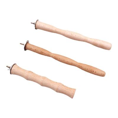 千鹦鸟舍鸟类站杆榉木防滑耐啃咬