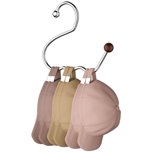 帽子收纳神器不变形家用宿舍衣柜多功能挂钩衣架鸭舌棒球帽展示架