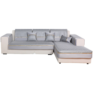 【戴纳家纺】夏季冰丝沙发垫防滑凉席坐垫子通用凉垫藤席沙发套罩