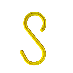 工地电缆线绝缘挂钩S型电线挂钩绝缘勾大号三联大棚膜钩子abs塑料