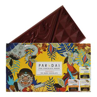 【世界金奖】泰国Paradai黑巧克力/牛奶/椰糖/酸度高！