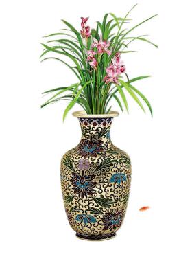 装饰花瓶墙贴画花卉贴