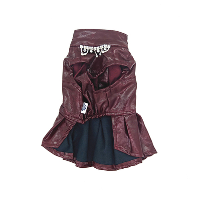 汤尼熊秋季新款无袖皮裙约克夏