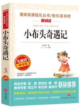 小布头奇遇记 爱阅读名著课程化丛书青少年小学生儿童二三四五六年级上下册必课外阅读物故事书籍快乐读书吧老师推荐正版