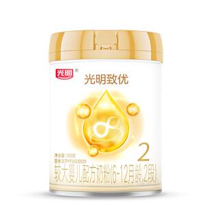 【新国标】光明致优2段6-12月婴幼儿配方奶粉700g