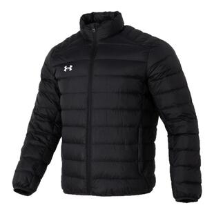 安德玛官方运动男装女装2025冬季新款立领薄款排骨羽绒服锁温外套