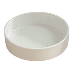 巴西木花盆陶瓷盆简约专用盆水培器皿幸运木白色现代无孔花盆托盘