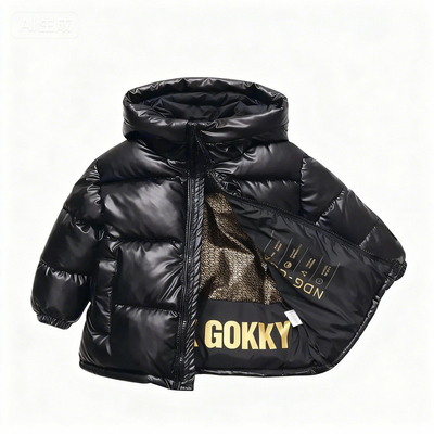 儿童装羽绒棉服加厚短款棉衣外套