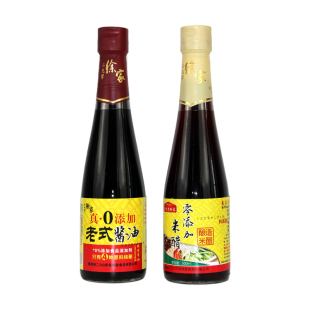 二九零徐家 0添加东北老式青酱油不甜老味道酱油酿造米醋500ml/瓶