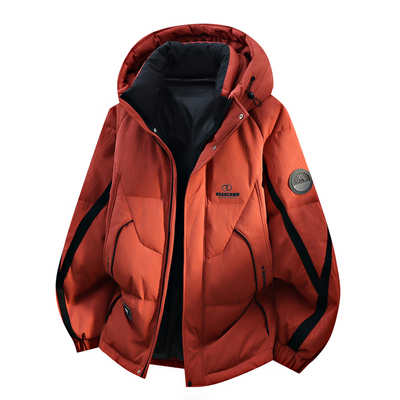 冬季青少年白鸭绒加厚防寒羽绒服