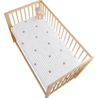 ins精工刺绣床笠A类纯棉绗缝工艺